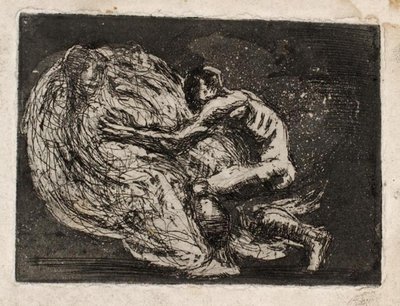 Ixion abraçando a nuvem de Oluf Hartmann