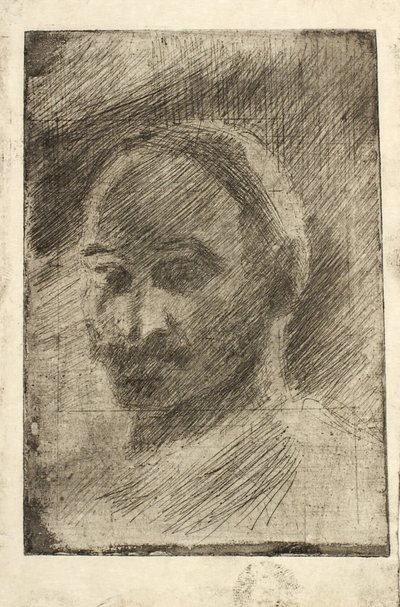 Retrato do pintor Henrik Schouboe de Oluf Hartmann