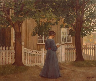 À tarde (carta) de Oluf Wold Thorne