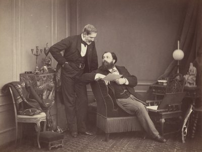 Louis Robert e Olympe Aguado, c. 1860 de Olympe Aguado