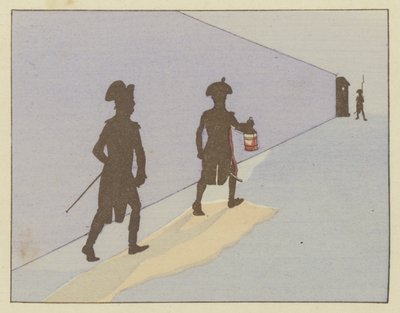 Um tenente em Valence, em 1785, Napoleão fazia a patrulha noturna todos os dias de Onfray de Breville Job