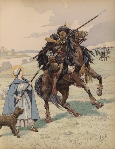 Sainte Genevieve de Onfray de Breville Job