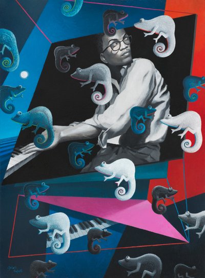 Camaleão de Ophelia Redpath