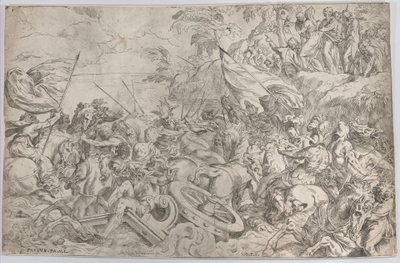 A travessia do Mar Vermelho, 1583., 1583. de Orazio Farinati