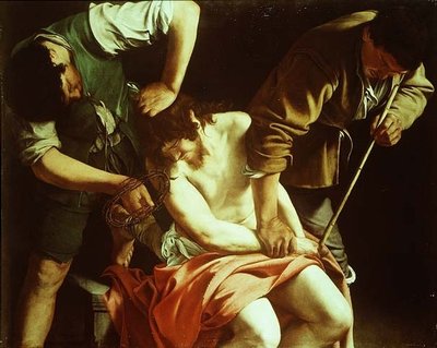 Coroação com espinhos de Orazio Gentileschi