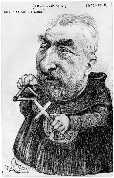 Emile Combes, político francês, século XX. de Orens Denizard