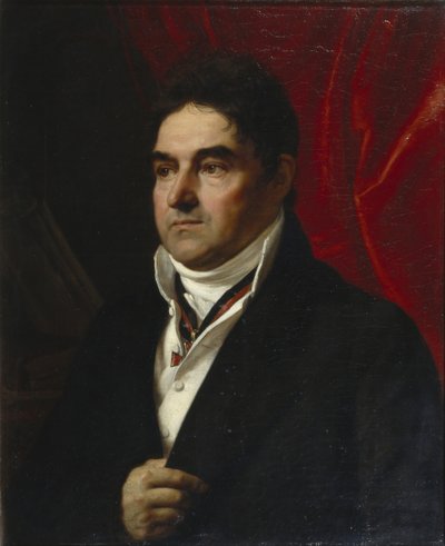 Retrato de Vasily Semyonovich Khvostov 1756-1832, 1814 de Orest Adamovich Kiprensky