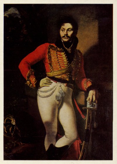 Retrato de Yevgraf Davydov, 1809 de Orest Adamovich Kiprensky
