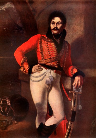Retrato de Denis Davydov, c1811, 1939. de Orest Adamovich Kiprensky