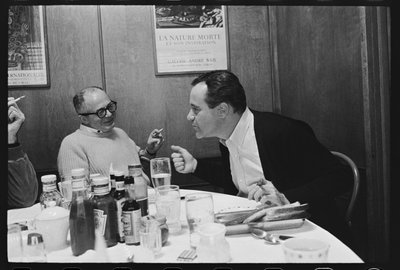 Billy Wilder e Jack Lemmon no set de 