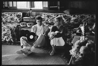 Burt Bacharach em casa com Angie Dickinson de Orlando Suero