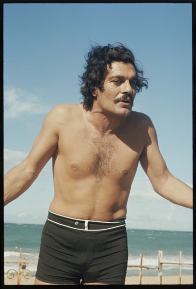 Omar Sharif na praia de Orlando Suero