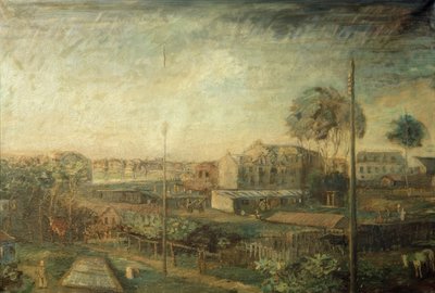 paisagem suburbana de Oscar Coester