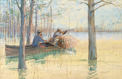 Os Caçadores de Patos de Oscar Edward Berninghaus