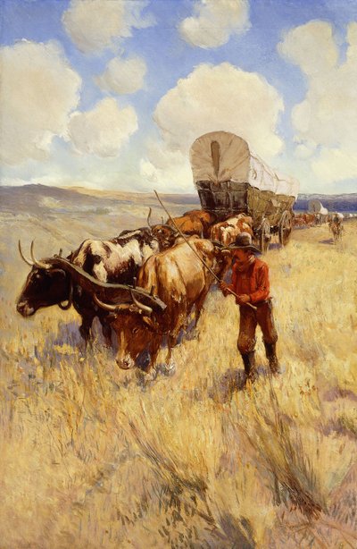 Comboio de vagões de Oscar Edward Berninghaus