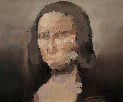 Mona Lisa, 2020 (acrílico sobre tela) de Oscar Nin