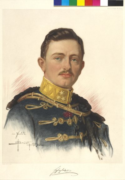 Imperador da Áustria Carlos I de Oskar Bruch