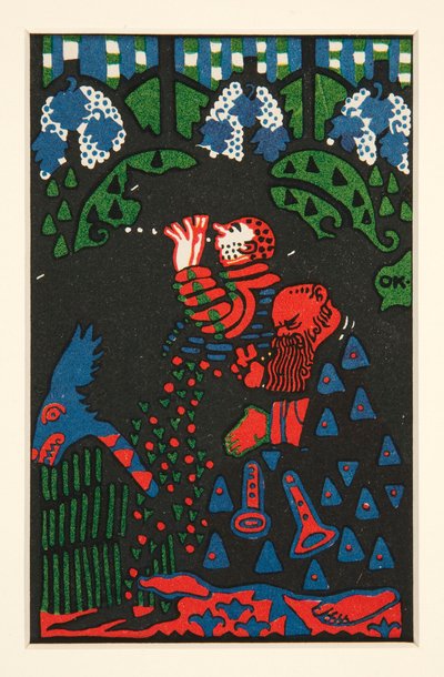 Zwei Musikanten (Dois Músicos) de Oskar Kokoschka