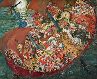 O navio dos tolos de Oskar Laske