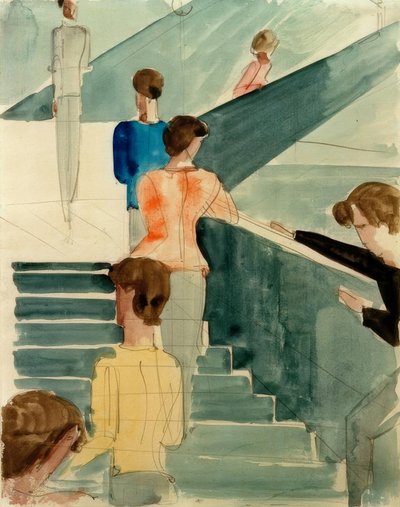 Bauhaustreppe de Oskar Schlemmer