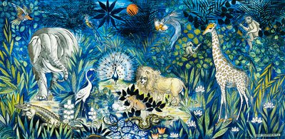 Wildlife Paradise; Tierparadies de Oskar Schlemmer
