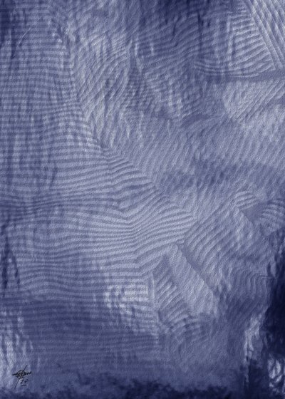 Ondas tranquilas de índigo de Osvaldo Russo