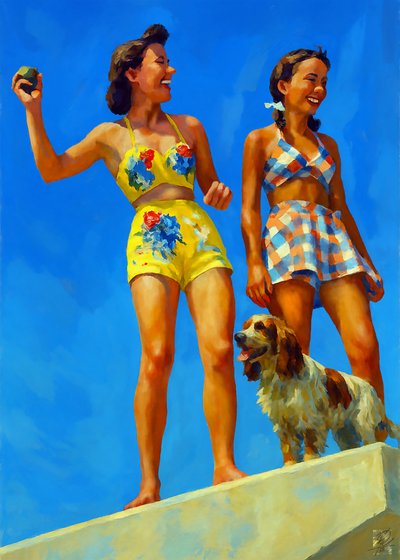 Sorrisos Retro de Verão de Osvaldo Russo