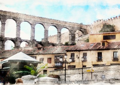 Aqueduto Romano de Segóvia de Osvaldo Russo