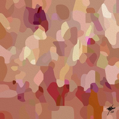 Abstrato suave e discreto de Osvaldo Russo