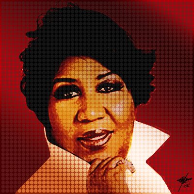 Retrato vibrante de Pop Art de Osvaldo Russo