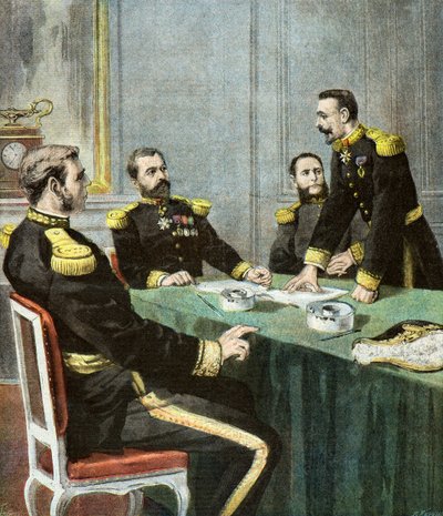 O Almirante Gervais perante a comissão de inquérito de Oswaldo Tofani