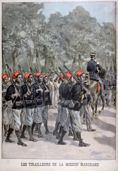 Riflemen, França, 1899 de Oswaldo Tofani