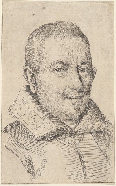 Retrato de um homem de meia-idade de Ottavio Leoni