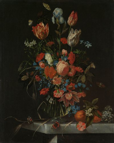 Natureza morta com flores de Ottmar Elliger (I)