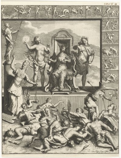 Doze obras de Hércules
Representação alegórica de Ottmar Elliger (II)