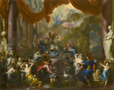 Alemão: Der Tod der Dido A morte de Dido de Ottmar Elliger the Younger