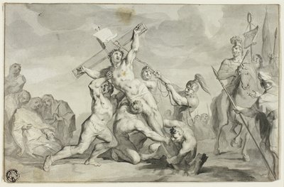 A elevação da cruz de Ottmar Elliger the Younger