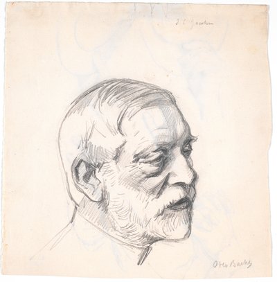 Cervejeiro J. C. cabeça de Jacobsen de Otto Bache