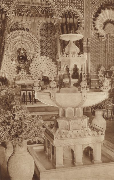 Quiosque mourisco, perto do Castelo dos Reis da Baviera Linderhof de Otto Ballerstedt