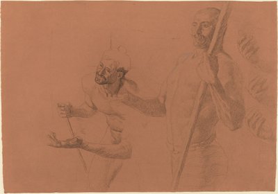 Estudos para um barqueiro de Otto Greiner