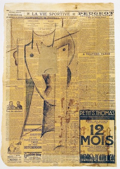 Cabeça, 1913-1914 de Otto Gutfreund