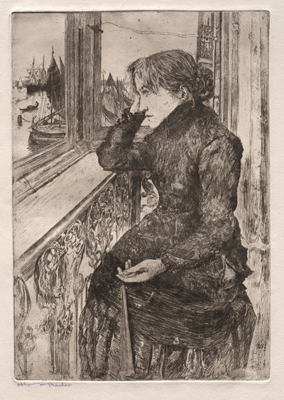 Gravuras de Veneza: Bela Vista, 1882. de Otto H. Bacher