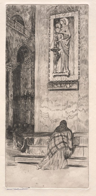 Gravuras de Veneza: São Marcos, século XIX. de Otto H. Bacher