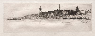 Balsa em Schwabel Weiss, 1879. de Otto H. Bacher