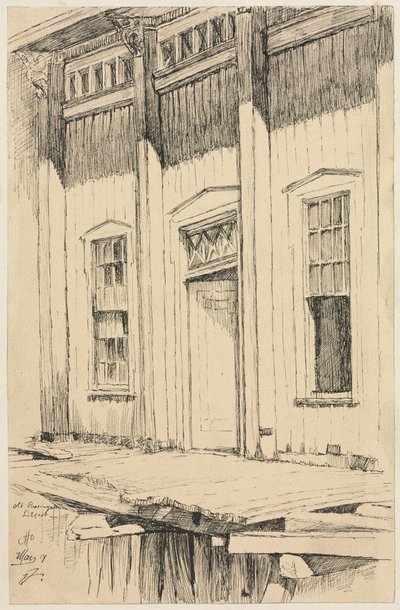 Depósito de passageiros velho, Cleveland. de Otto H. Bacher