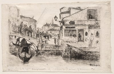 Ponte Tolentina, 1880. de Otto H. Bacher