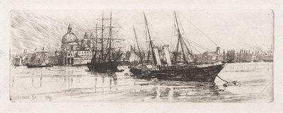 Dois barcos, Veneza de Otto H. Bacher