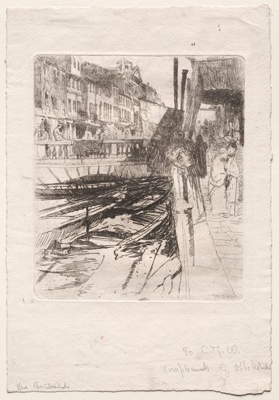 Via Garibaldi, final do século XIX e início do século XX. de Otto H. Bacher