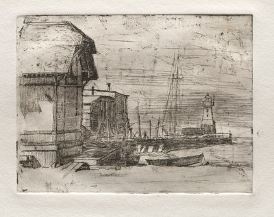 West Pier, 1878. de Otto H. Bacher