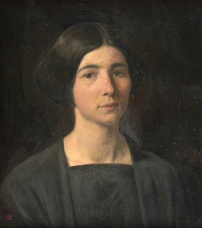 retrato da senhora de Otto Haslund